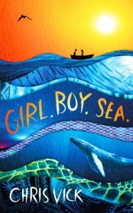 Girl. boy. sea